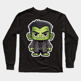 Cute Little Frankenstein Monster Long Sleeve T-Shirt